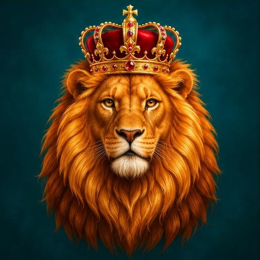 Leul regal — ilustrație